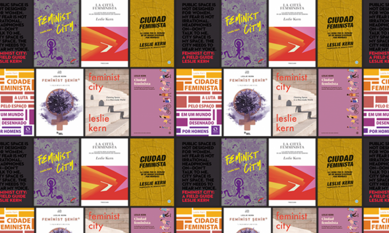 A repeating collage of different book covers for